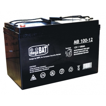 Akumulator AGM MEGABAT MB 100-12 (12V 100Ah)